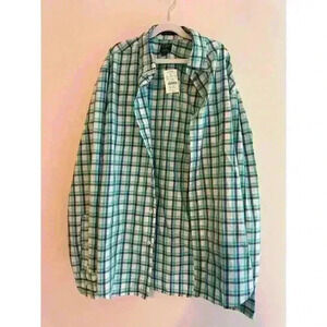 NWT J. Crew Classic Flex Washed Button Up Size M